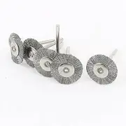 20x Stainless Steel Wire Brush for Dremel Tool Rotary Die Grinder Removal Wheel