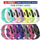 【2packs】Fitbit Ace 3 Kids Silicon Replacement Wristband Ace3 Watch Band Strap