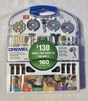Dremel All-Purpose Rotary Tool Accessory Storage Kit 710-04 w/ 160 Accessories