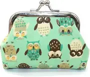 [Adam Victor] Lovely Butterfly Pattern Coin Purse- Mini Butterflies Design Clasp Pouch Wallet Key Bags Money Bag, Perfect Present for Girls Purses Women Wallets Buckle Party Favors