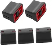 WHAMVOX Knob Cap Replacement 5pcs Potentiometer Cap Slider Knobs for Audio Mixers Sleek Design