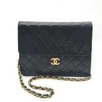 在飛比找蝦皮購物優惠-CHANEL Vintage Black handbag  