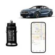 Car Find my GPS tracker locator 2A 1A Charging Ports Anti-Loss Device Smart Car Kit Real-Time Tracking Apple Find My Compatible iOS Only Gift