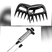 Meat Shredder Marinade Injector BBQ Tools Pulled Meats Meat Claws Summer