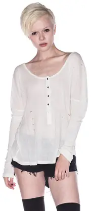 [One Teaspoon] Slinky Grandpa Jersey Top