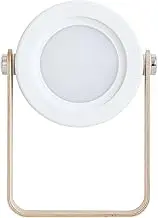 Lancoon Rechargeable Lantern Light Foldable Portable Lamp with 3 Levels of Brightness 360°Adjustable Rechargeable Touch Switch for Bathroom Hallway Stairs Bedroom Kitchen White