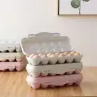12/18 Eggs Container Storage Box Holder Portable Carrier Camping Egg Tray Fridge