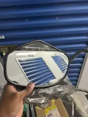 For Cadillac Chevy GMC Mirror Glass Signal Blind Spot Detection Driver Side Left