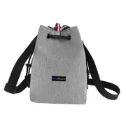 Camera Bag, Camera Case, Drawstring Camera Bag, Waterproof Camera Small Grey