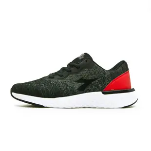 diadora 迪亞多那 輕量飛織慢跑鞋 時尚輕跑系列 黑灰紅 6910 男 (9.1折)