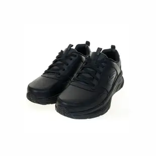 【SKECHERS】D'LUX WALKER SR(寬楦) 休閒工作鞋/黑色/男鞋-200102WBLK/ US10.5/28.5cm