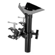 Starlink Mini Mount,Starlink Mount for RV Ladder,Dual-Clamping Starlink Pole