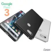 Black Gel TPU Skin Jelly Soft Case Cover For Google Pixel 3 Pixel 3a Pixel 3a XL