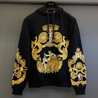 在飛比找PopChill優惠-[二手] 【二手真品】 Versace 帽T 黑 精品 M號