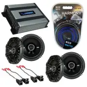 Fit Saturn L Series 2000-2005 Speaker Replacement Kicker (2) DSC65 HA-A400.4 Amp