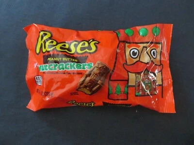 (1) Bag Of Reese's Peanut Butter Cups Nutcrackers 7.4 Oz ^