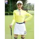 春夏ZG-6高爾夫衣服女裝golf球服裝女套裝長袖上衣T恤短裙