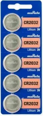 5 New Super Fresh Murata Sony CR2032 2032 DL2032 3V Button Coin Battery EXP2031