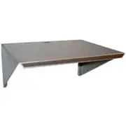 Prairie View WM181224 Aluminum Microwave Wall Mount Shelf 18""W x 12""H x 24""L