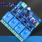 4 Way Bluetooth 12V Relay Module Smart Home Mobile Remote Control Switch