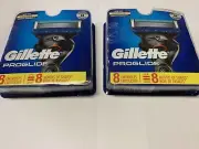 2X! NEW! Gillette PROGLIDE 16 Cartridge's Razor Blades Refills image may vary