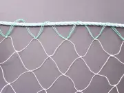 50' x 12' Sports Net 5/16" Blue Top Rope Border 2" #7