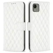 BINFEN COLOR BF Style-14 for Nokia C110 Wallet Cover Shell Imprinted Stand PU Leather Phone Case