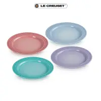 在飛比找momo購物網優惠-【Le Creuset】布列塔尼圓舞曲系列圓盤組17cm(4