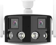 4K 8MP IP Camera WiFi Color Night Vision 180° Wide Angel Outdoor WiFi Surveillance Cameras 4MP CCTV Security Protection Camera(U/K,4MP with 128GB Card)