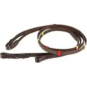 Camelot Antislip Colorstop Rein Pony Brown