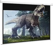 OGL Projector Screen 100 Inch 16:9,Auto-Locking Portable Projection Screen for 4K 3D 1080P HD, Movie Screen for Indoor Outdoor Home Theater Office Movies