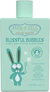 Jack N' Jill Blissful Bubbles Bubble Bath and Magic Bubble Wand 300ml