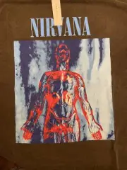 Nirvana TopShop L Nirvana Sliver Vintage Style T-shirt