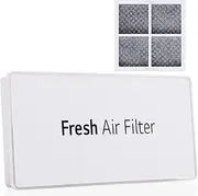 Air Filter Cover MCR66849208 Cover Decor with LT120F Replacement for LG Refrigerator Fresh Air Filter Cover