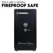 Dual Key Lock Safe Box Fire Proof Safe Heavy Duty Key Lock Security 118L