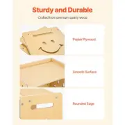 Montessori Weaning Table and Chair Set for Toddlers with Blackboard Surface