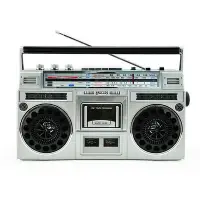 在飛比找Yahoo!奇摩拍賣優惠-磁帶復古懷舊立體聲雙聲道錄音機收錄機卡帶磁帶機老人收音機插卡