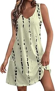 [Generic] Summer Casual Dresses for Women 2024 - White Mini Dress, Graduation, Fall, Wedding Guest - Clearance Under 10 (12-Dark Purple, XL)