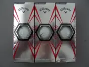 Callaway Chrome Soft X Golf Balls New No Logos Three Sleeves