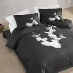 Calvin Klein Orchid Collection Cotton Sateen 3 Piece Duvet Cover Set, King