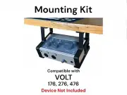 Desk Mount Kit for Universal Audio Volt 176 276 476 - Under Desk Mount Brackets