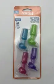 CamelBak Eddy Kids Bite Valves 4-Pack Bottle Replacement Blue/Green Multi Color