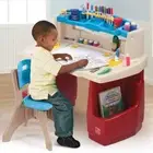Kids Art Desk Toddler Creative Learning Little Drafting Table Childrens Crafts