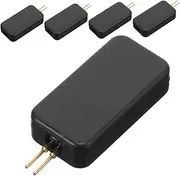 Cabilock 5pcs Repair Tools Universal Simulator Clip Puller Simulator Device Maintenance Tool Air Tester Bypass Resistor Kit Tool Plastic Black