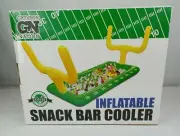 GRIDIRON Touchdown Inflatable Snack Bar Cooler Tailgating Homecoming NFL Season!