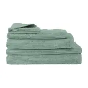 MyHouse Arlo Towels - Seafoam - Face Washer