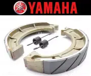 Set of (2) Yamaha Water Grooved REAR Brake Shoes and Springs #3BH-W253E-00-00
