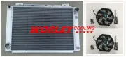 NSW-3ROW Aluminum Radiator for Ford Thunderbird T-Bird 1964 1965 1966 AT + 2 FAN