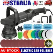 Orbital Car Polisher Buffer Sander Dual Action 150mm Polishing Machine Kit Pad u