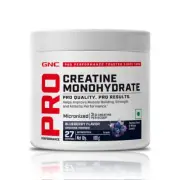 GNC creatine monohydrate blueberry flavour 100 gm